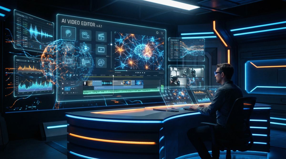 黑料AI视频剪辑工具界面