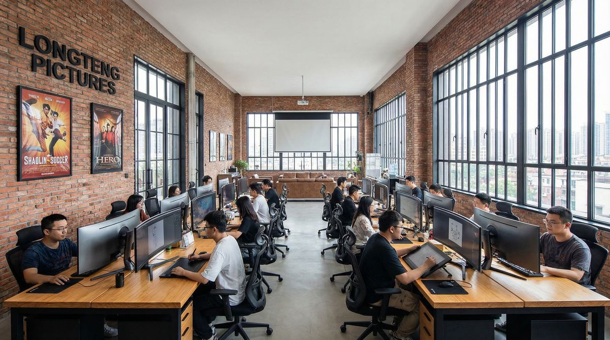 黑料影视传媒公司办公室